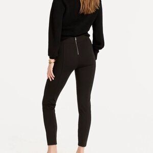 EUC Women's J. CREW Any Day Pixie Pant in Stretch Ponte Black | Size SP